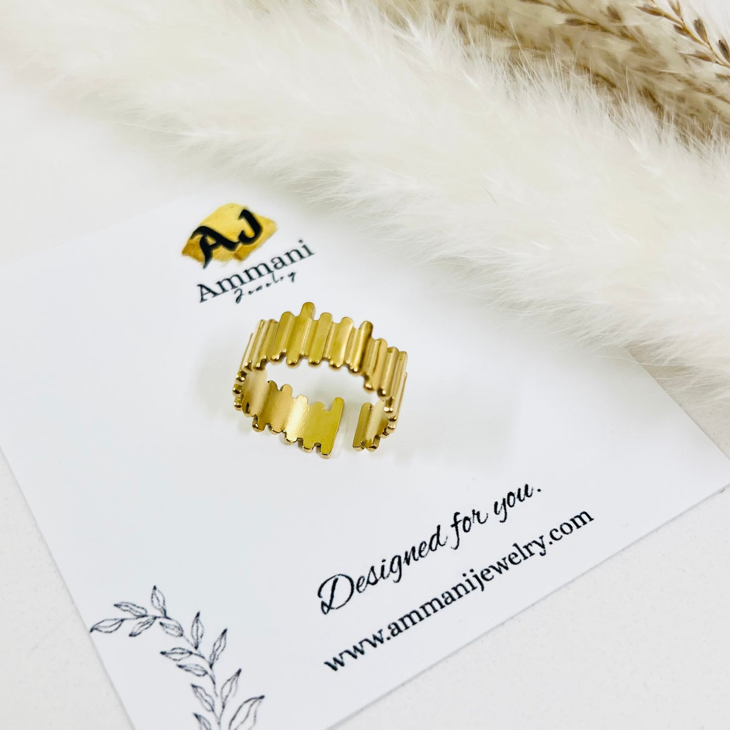 Glow adjustable Ring