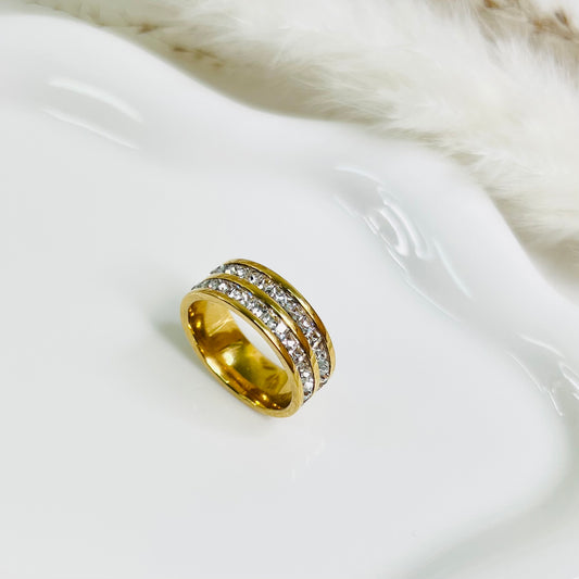 Bold Crystal Ring