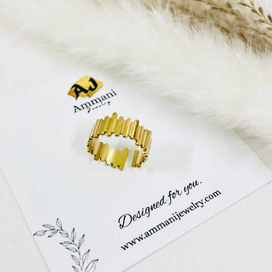 Glow adjustable Ring